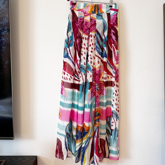 PatBo FLORA WIDE LEG PANT size small size 4 retail $475 - Picture 2 of 11